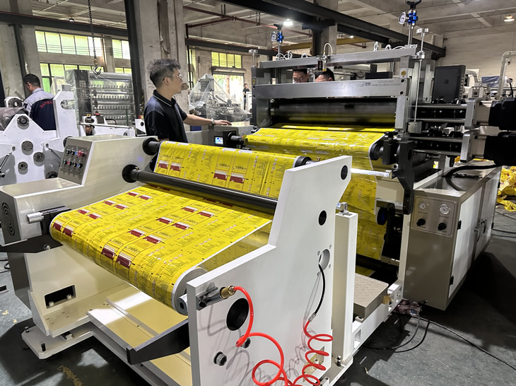 PET易撕線點斷復卷機 PET易撕線點斷復卷機